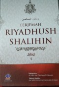 T erjemah Riyadhus Shalihin: Jilid1